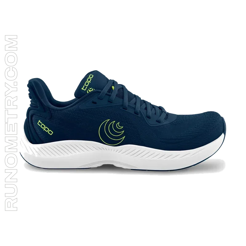 Topo Athletic Fli-Lyte 6, widok z boku, Niebieski