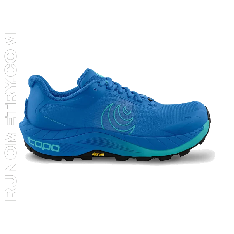 Topo Athletic MTN Racer 4, Seitenansicht, Blau