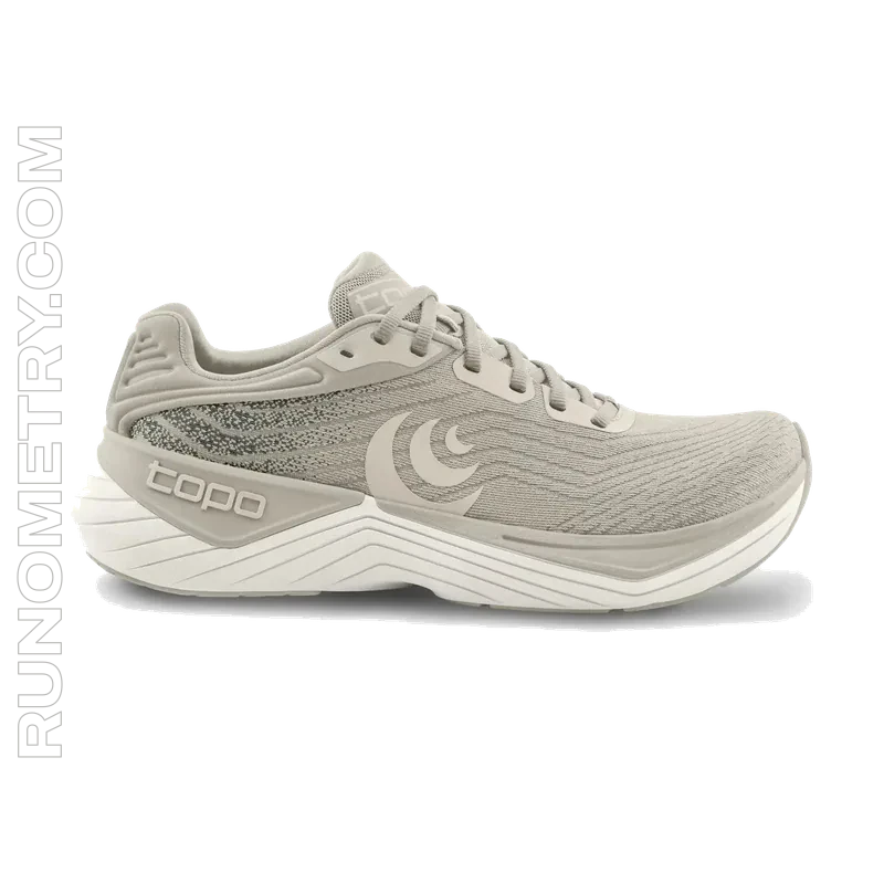 Topo Athletic Ultrafly 5, widok z boku, Beżowy
