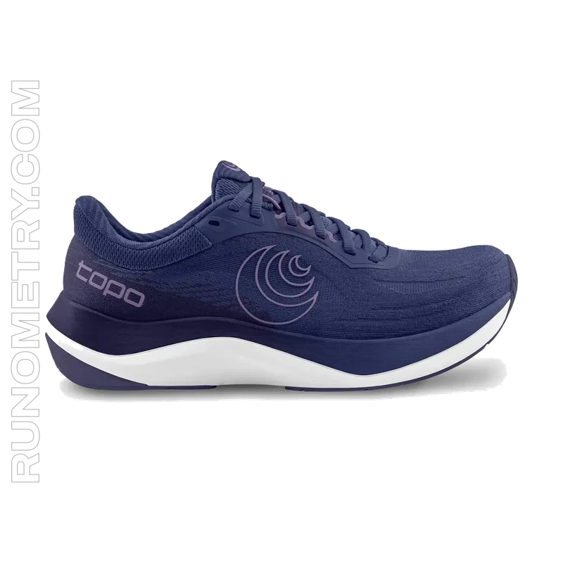 Topo Athletic Ultrafly 6, vista lateral, Morado