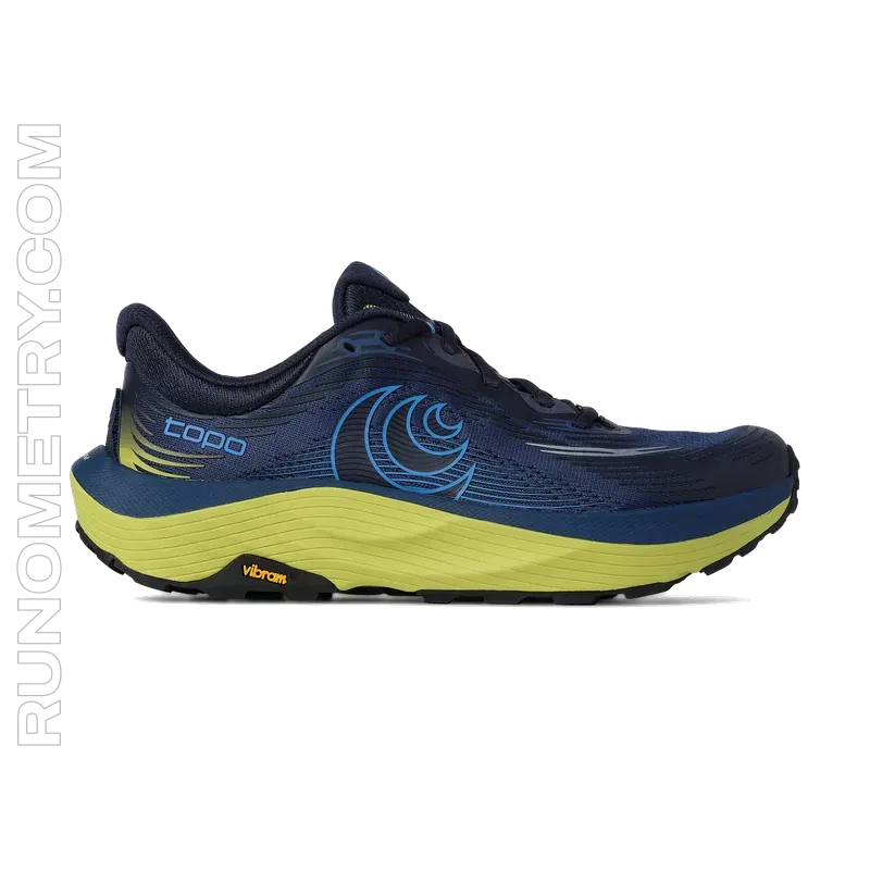 Topo Athletic Ultraventure 5, widok z boku, Niebieski