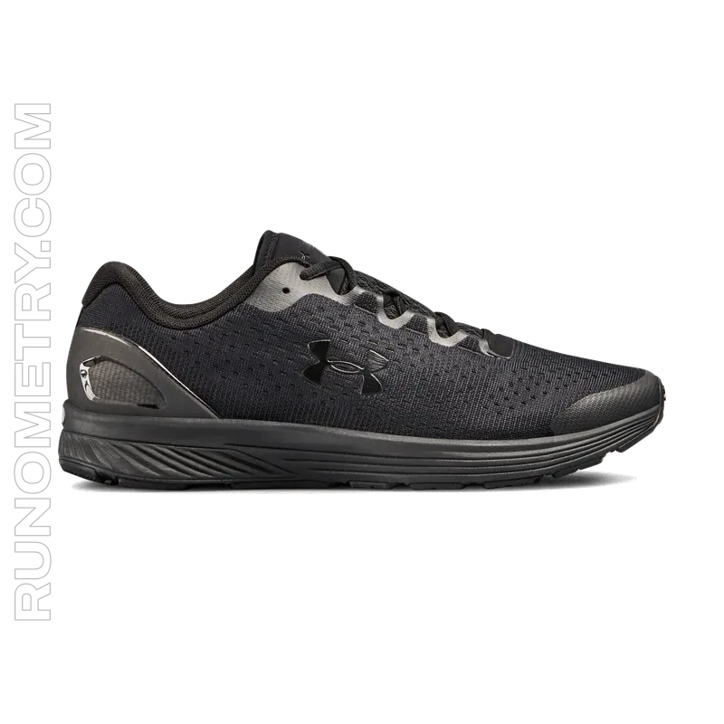 Under Armour Charged Bandit 4, pohled z boku, Černá