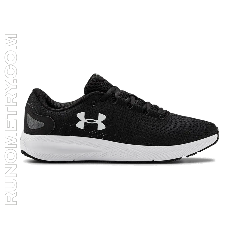 Under Armour Charged Pursuit 2, pohled z boku, Černá
