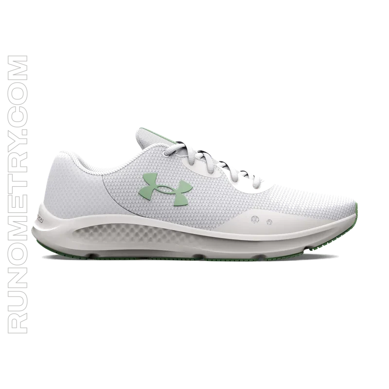 Under Armour Charged Pursuit 3 Twist, pohled z boku, Bílá