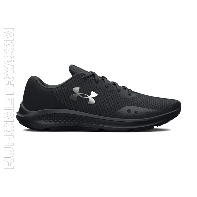 Under Armour Charged Pursuit 3, pohled z boku, Černá
