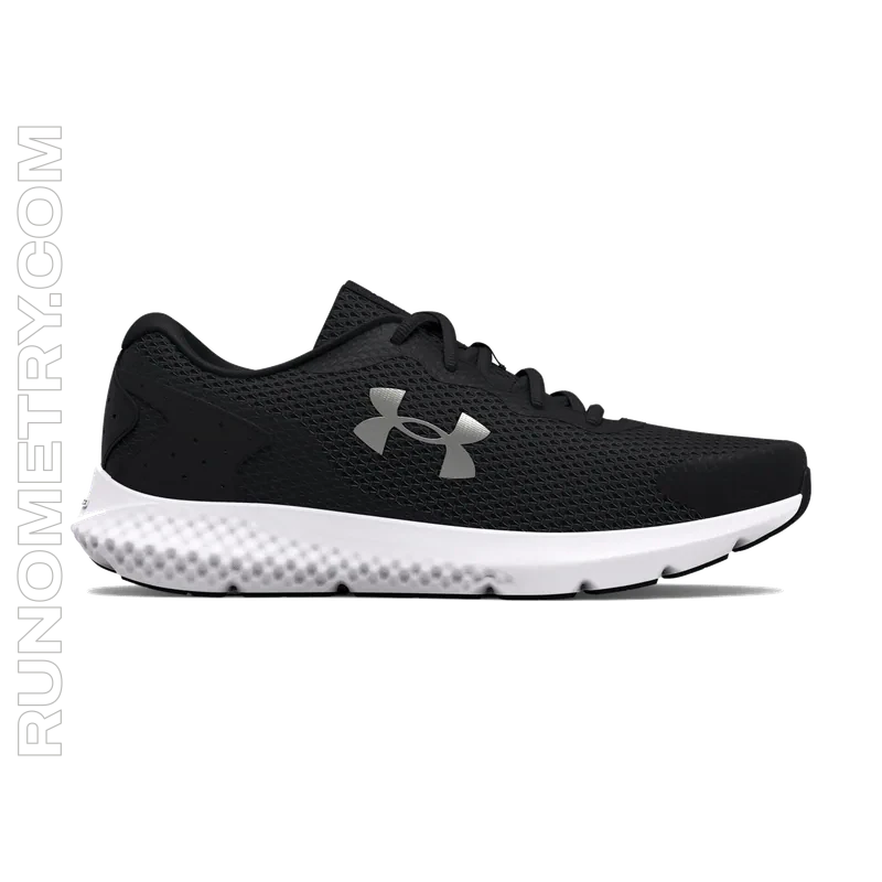 Under Armour Charged Rogue 3, pohled z boku, Černá