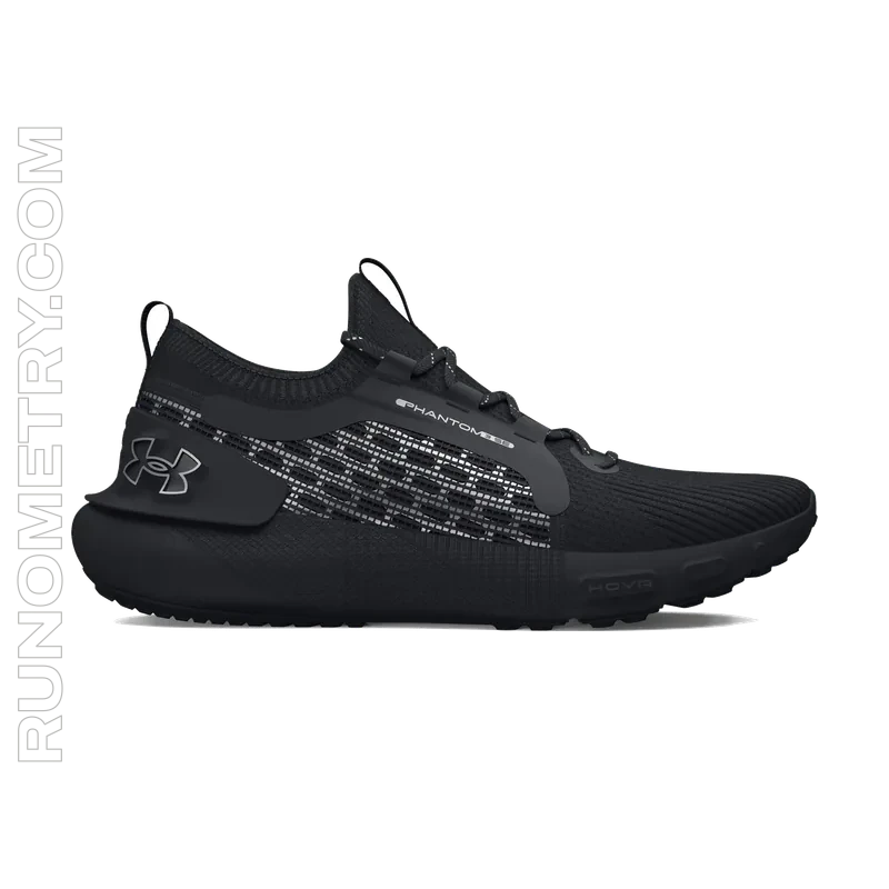 Under Armour HOVR Phantom 3 SE Reflect, pohled z boku, Černá