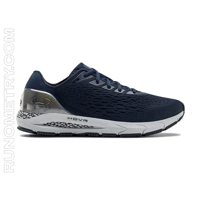 Under Armour HOVR Sonic 3 Metallic, pohled z boku, Modrá
