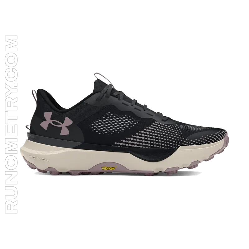Under Armour Infinite Pro Trail, Seitenansicht, Schwarz