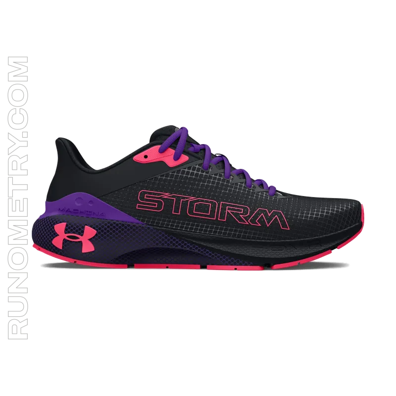 Under Armour Machina Storm, Seitenansicht, Schwarz