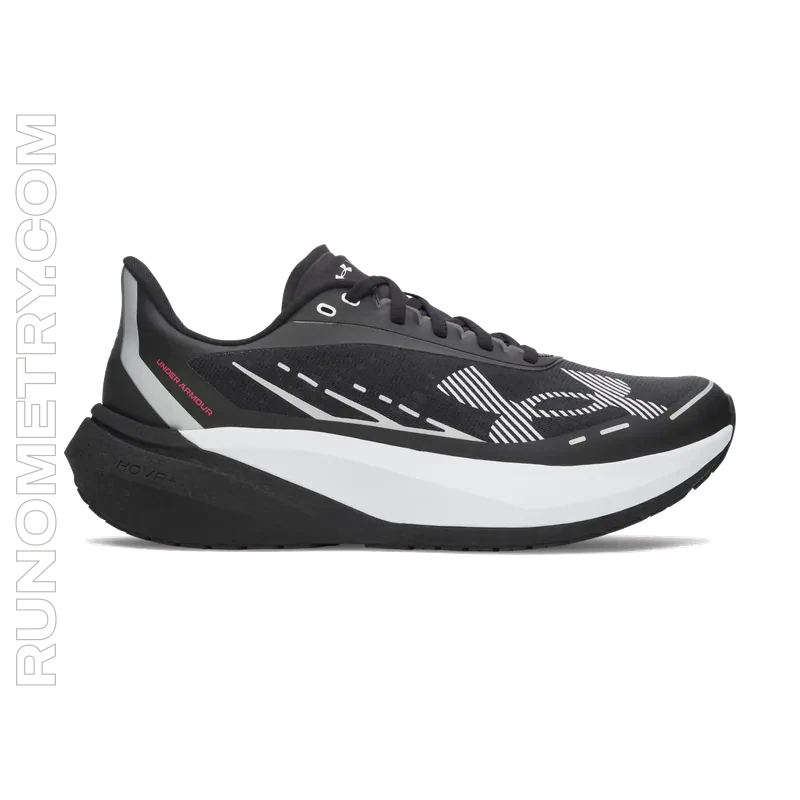 Under Armour Velociti Distance, Seitenansicht, Schwarz