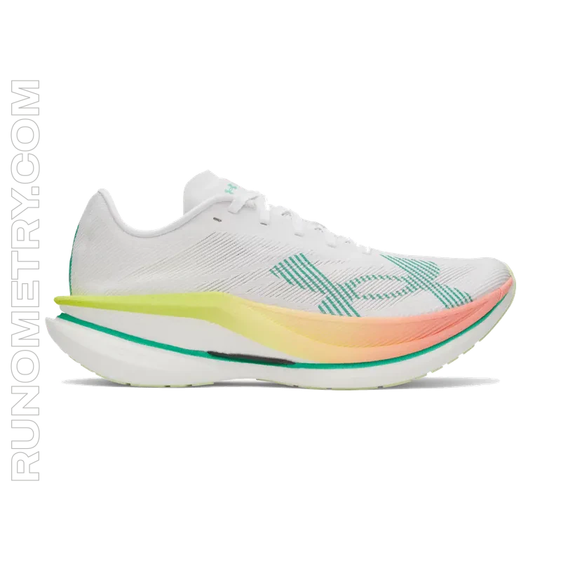 Under Armour Velociti Elite 3, pohled z boku, Bílá