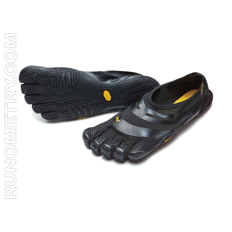Vibram FiveFingers EL-X, Seitenansicht, Schwarz