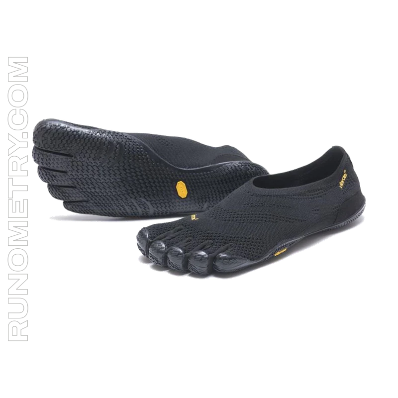 Vibram FiveFingers EL-X Knit, Seitenansicht, Schwarz