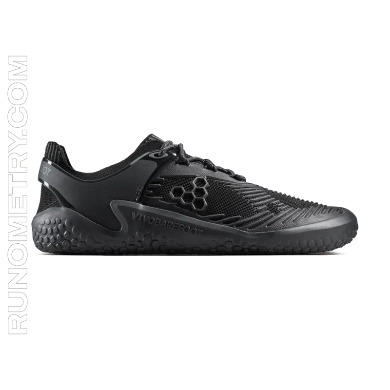 Vivobarefoot Motus Strength II, side view, Black
