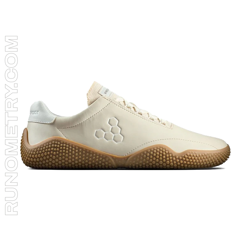 Vivobarefoot Motus Studio Sneaker Leather, vue de côté, Beige