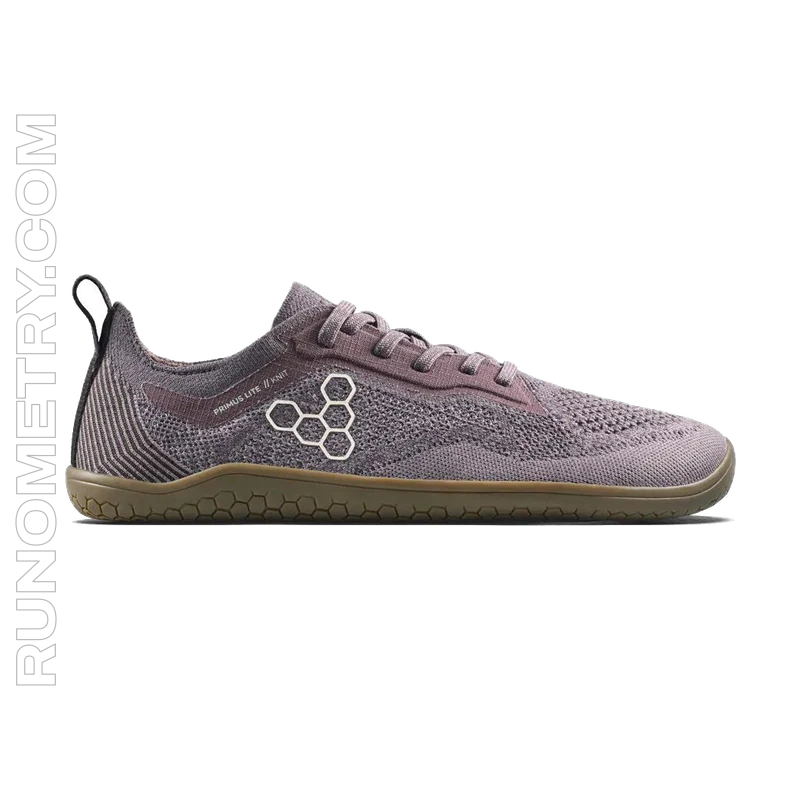 Vivobarefoot Primus Lite Knit Natural, vue de côté, Violet