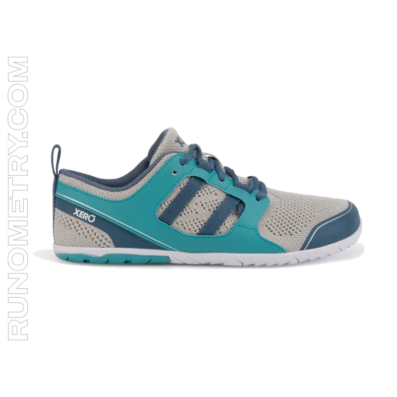 Xero Shoes Zelen, pohled z boku, Modrá